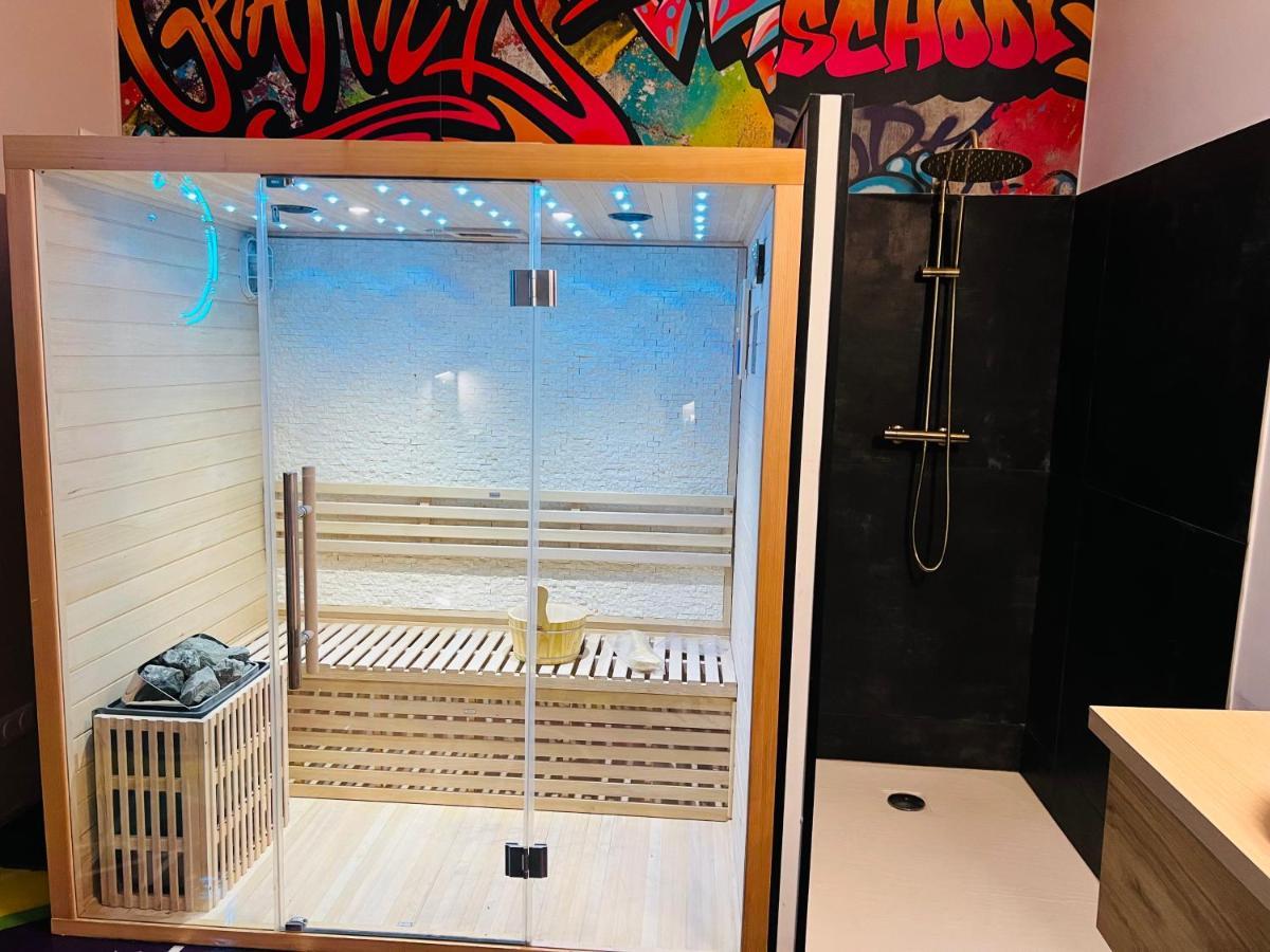 Capsule Street Art - Sauna- Jacuzzi - Playstation 5 - Billard - Netflix - Home Cinema - Terrasse Дуе Екстериор снимка
