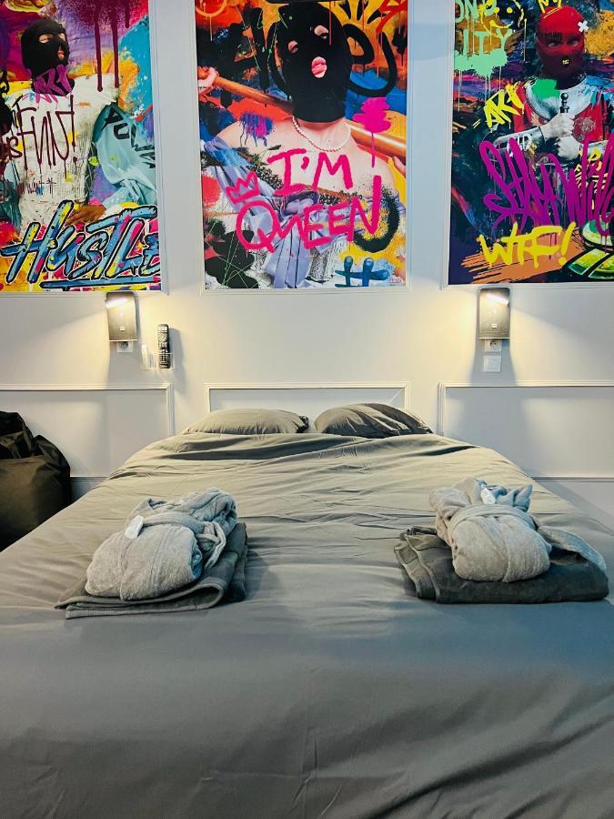 Capsule Street Art - Sauna- Jacuzzi - Playstation 5 - Billard - Netflix - Home Cinema - Terrasse Дуе Екстериор снимка