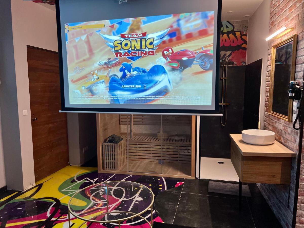 Capsule Street Art - Sauna- Jacuzzi - Playstation 5 - Billard - Netflix - Home Cinema - Terrasse Дуе Екстериор снимка